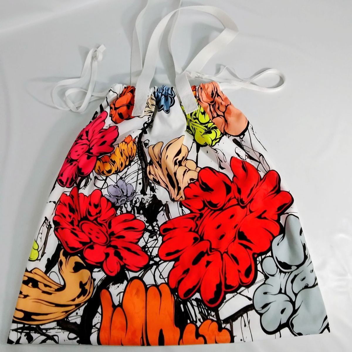 TAO COMME des GARCONS タオコムデギャルソン 花柄トートバッグ 《NO