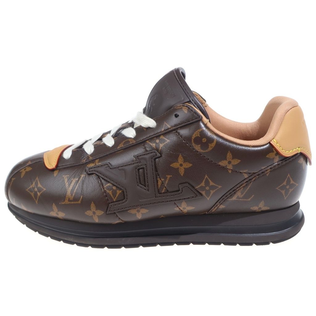 LOUIS VUITTON (ルイヴィトン) BUTTERSOFT SNEAKER LV バターソフト ローカットスニーカー ブラウン 1AIKVD