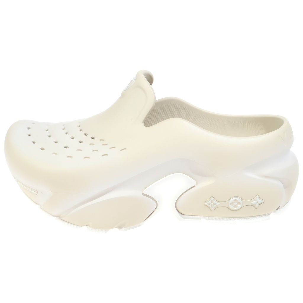 LOUIS VUITTON (ルイヴィトン) LV Shark Clog 1ABSN9 LVシャーククロッグ サンダル ホワイト