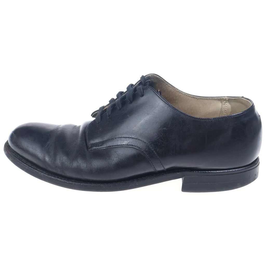 NO BRAND (ノーブランド) 90S VINTAGE U.S NAVY SERVICE SHOES ヴィンテージ ユーエス ネイビー レザー サービスシューズ ブラック