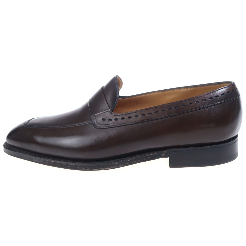 JOHN LOBB (ジョンロブ) QUICKSTEP 4596 クイックステップ ローカット ローファー シューズ レザー ブラウン