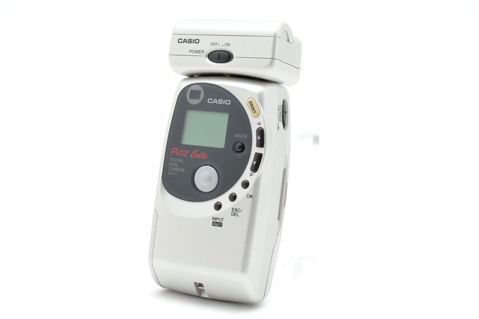 ★希少品★ CASIO カシオ Petit Colle ZR-1 DIGITAL SEAL CAMERA プチコレ デジタルシールカメラ ＃4112