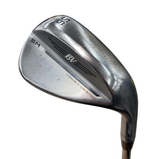 【中古】 タイトリスト VOKEY SPIN MILLED SM9 ツアークロム 56°/10°S ウェッジ WG BV 105 (フレックスその他) メンズ 男性用 右利き 右用 Cランク ゴルフクラブ