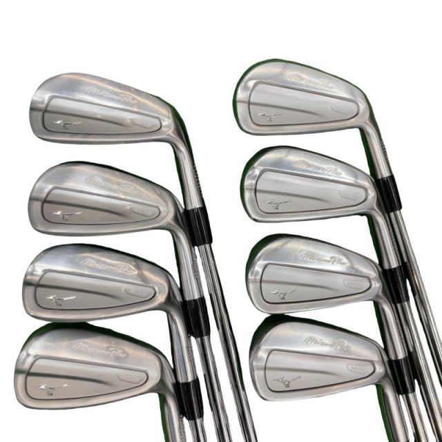 【中古】 ミズノ Mizuno Pro M-13 8S アイアンセット IR 純正特注シャフト (フレックスX) メンズ 男性用 右利き 右用 Cランク ゴルフクラブ
