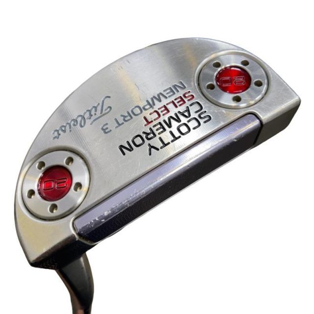 【中古】 タイトリスト SCOTTY CAMERON select NEWPORT 3(2016) 33インチ パター PT スチール (フレックスその他) メンズ 男性用 右利き 右用 Cランク ゴルフクラブ