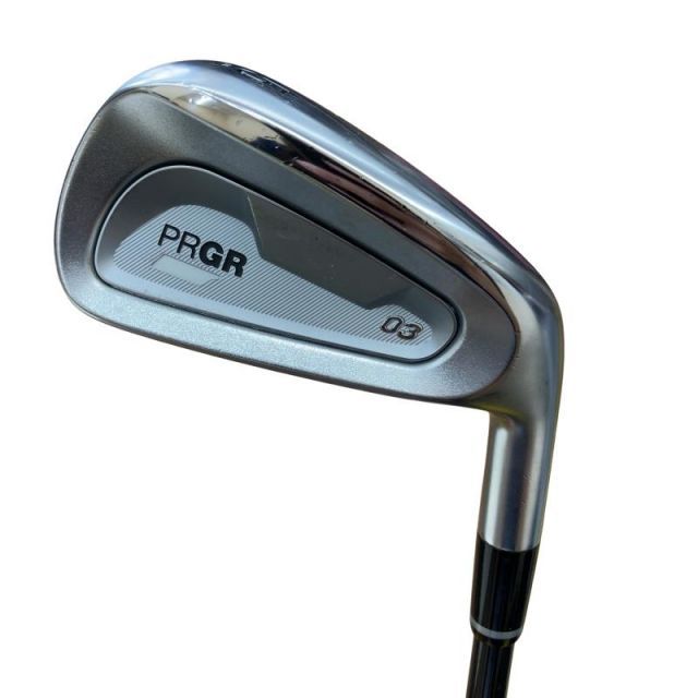 【中古】 プロギア PRGR 03(2025) #5 単品アイアン LI Diamana M FOR PRGR(2025 IR) (フレックスR) メンズ 男性用 右利き 右用 Cランク ゴルフクラブ