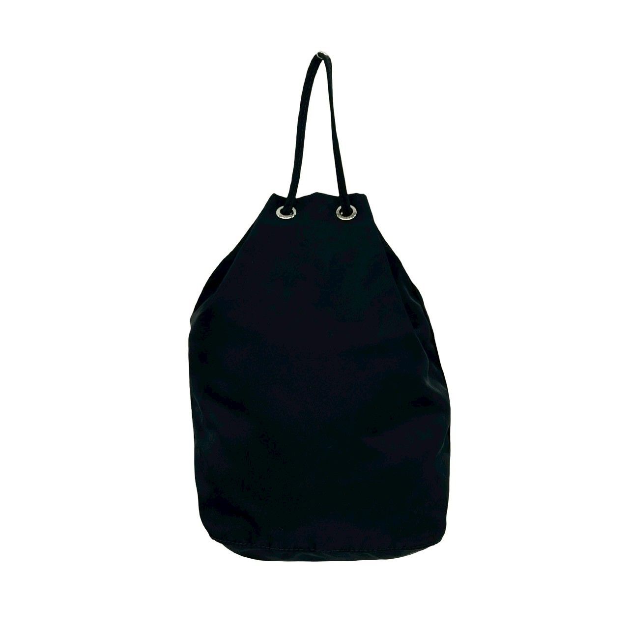 極 美品 PRADA プラダ 三角ロゴ 金具 テスート ナイロン サフィアーノ 