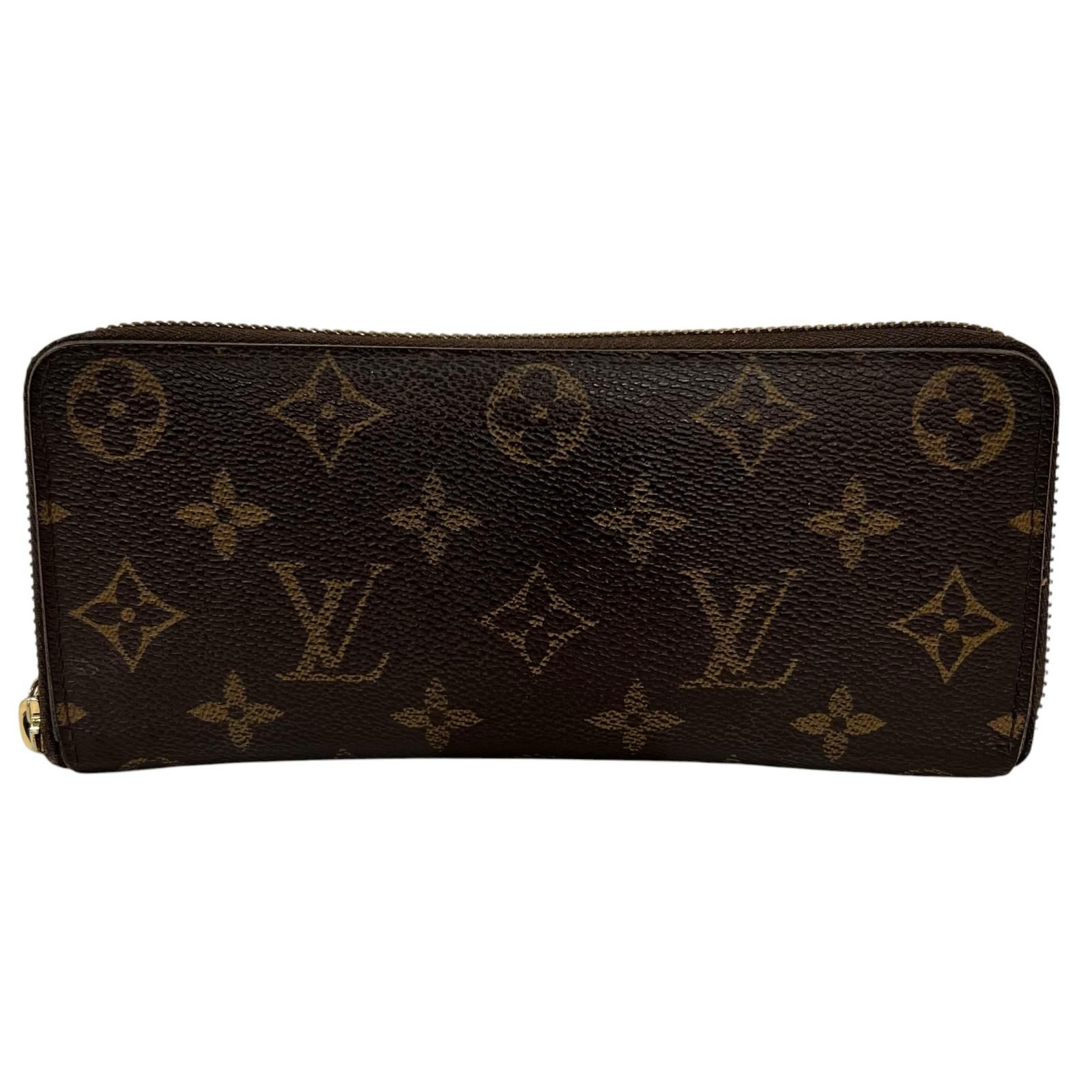 LOUIS VUITTON ルイ・ヴィトン ポルトフォイユ・クレマランス 長財布 モノグラムキャンバス レディース【中古】【送料無料】