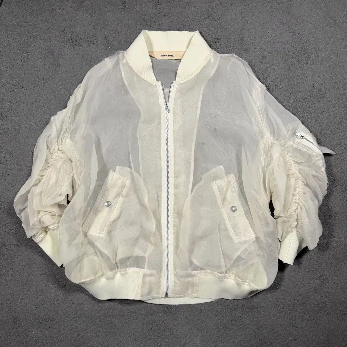 Damir Doma ダミール・ドーマ シャーリングアーム セルク MA-1 ブルゾン ジャケット