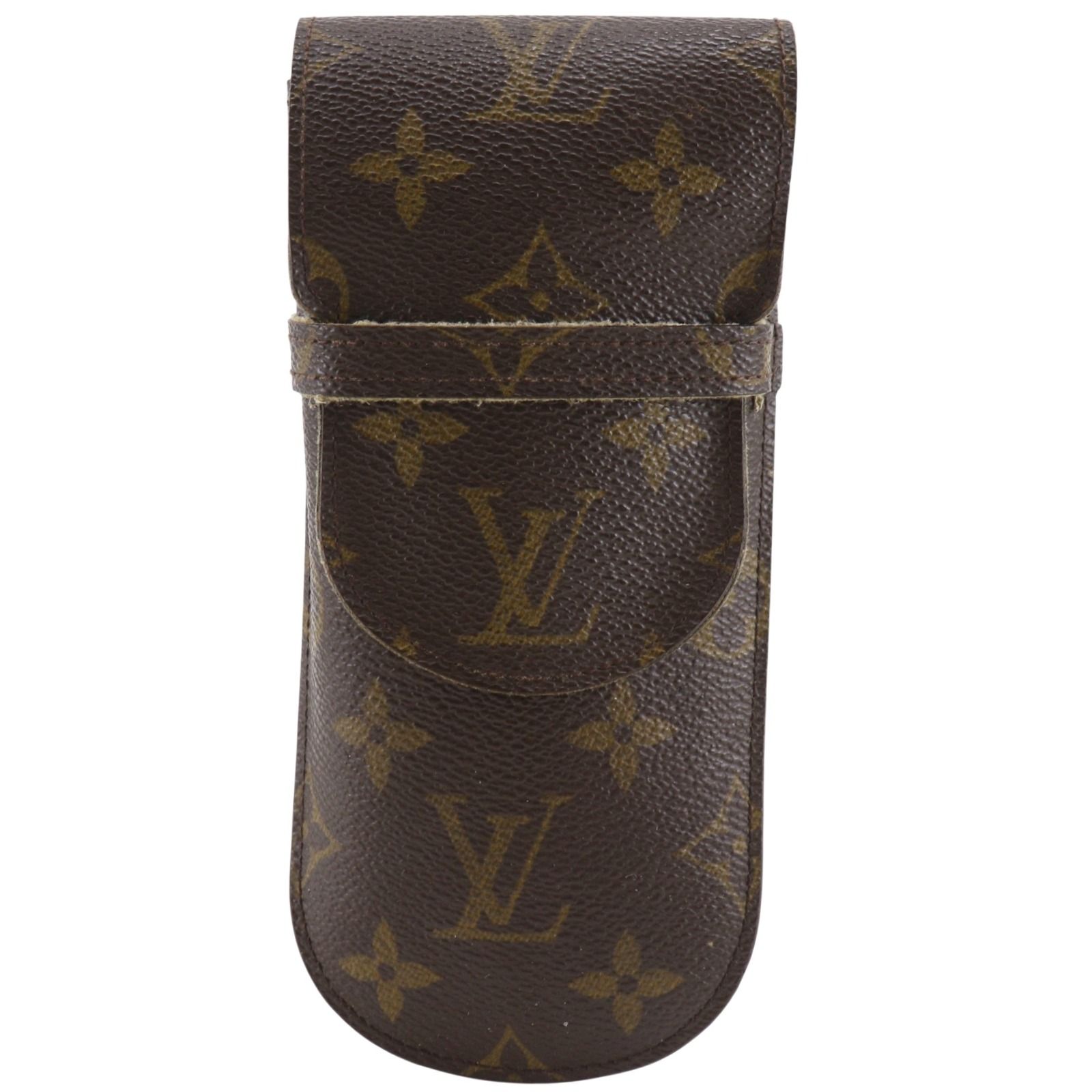 【LOUIS VUITTON】ルイ・ヴィトン エテュイ リュネットラバ M62970 モノグラムキャンバス 茶 SN0071 ユニセックス メガネケース