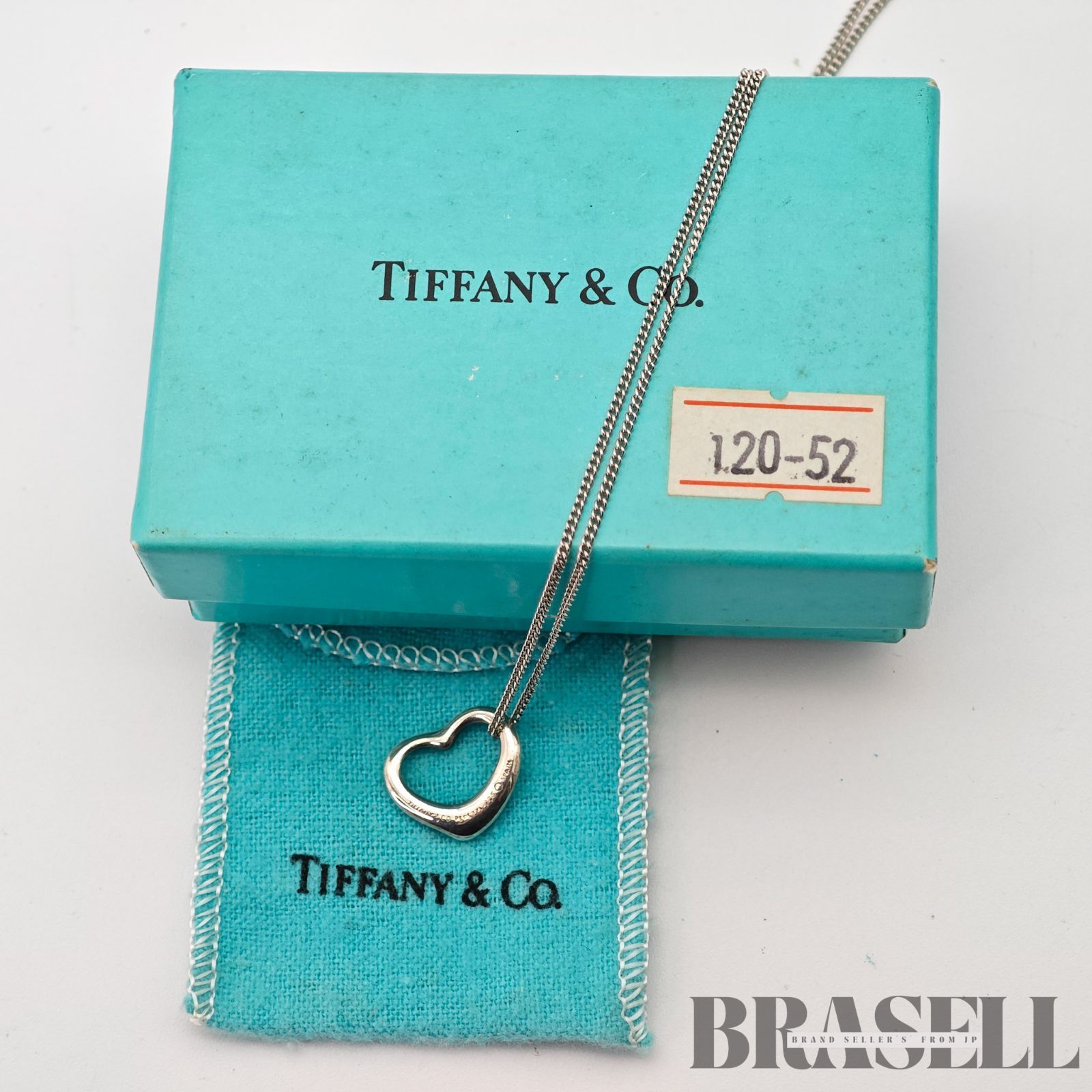 Tiffany&Co. ティファニー オープンハート アクセサリー ネックレス ハート シルバー レディース 箱 保存袋