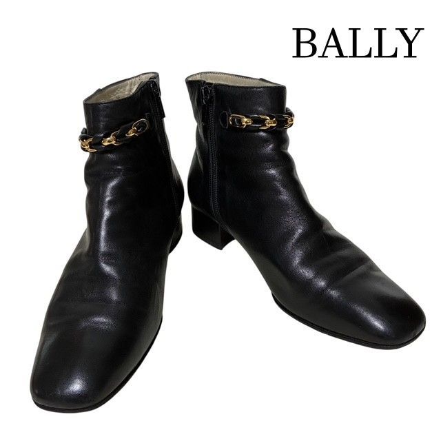バリー BALLY DENFRA ゴールドチェーンインターロッキング ソフト 