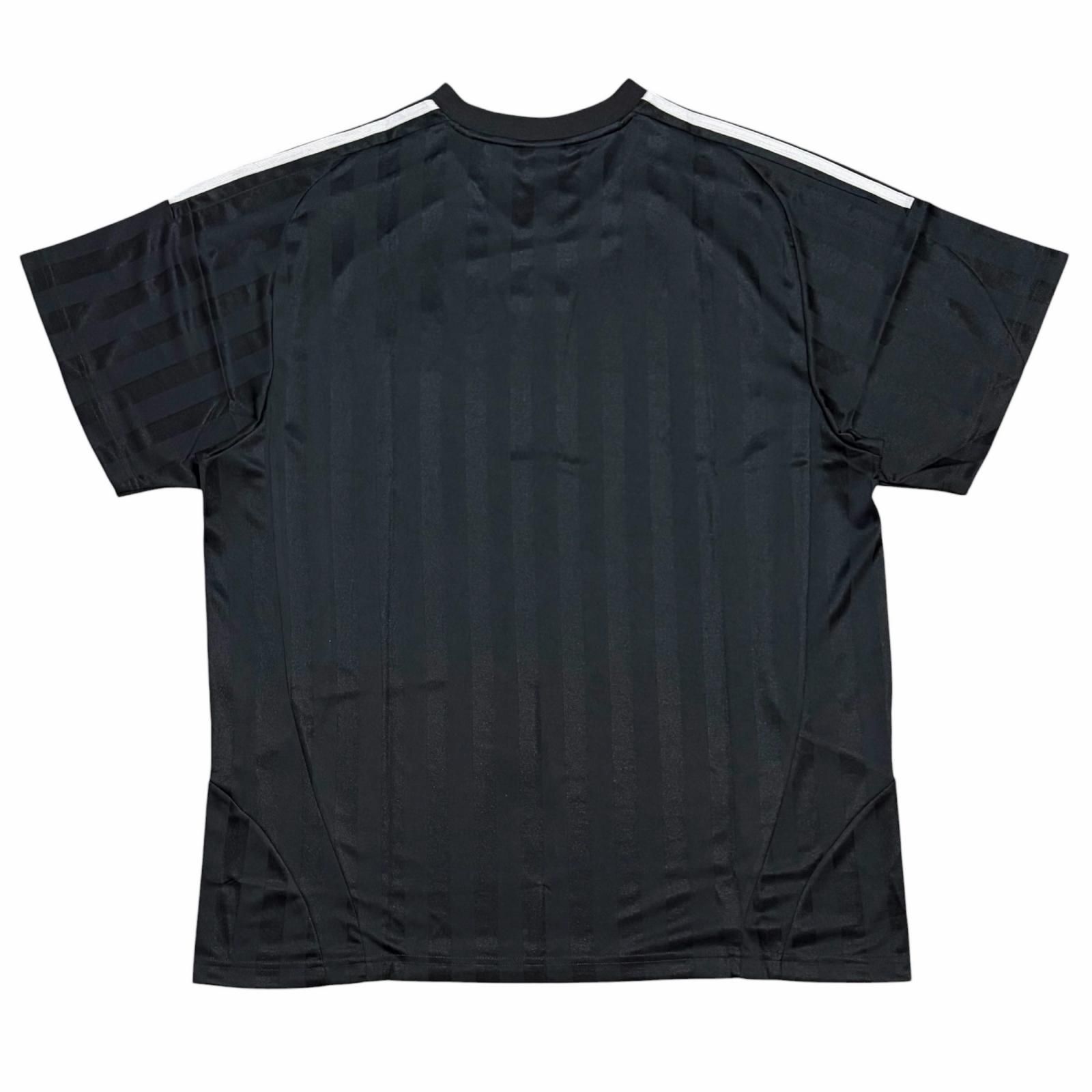 BALENCIAGA サッカーシャツ ブラック サイズ2 BALENCIAGA/2 /ブラック /アディダスコラボサッカーTシャツ
