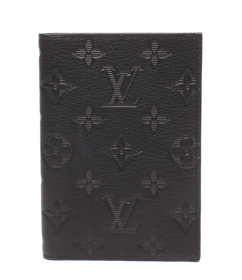 ルイ・ヴィトン パスポートカバー クーヴェルテュール パスポール NM モノグラム アンプラント M13187 レディース メンズ LOUIS VUITTON