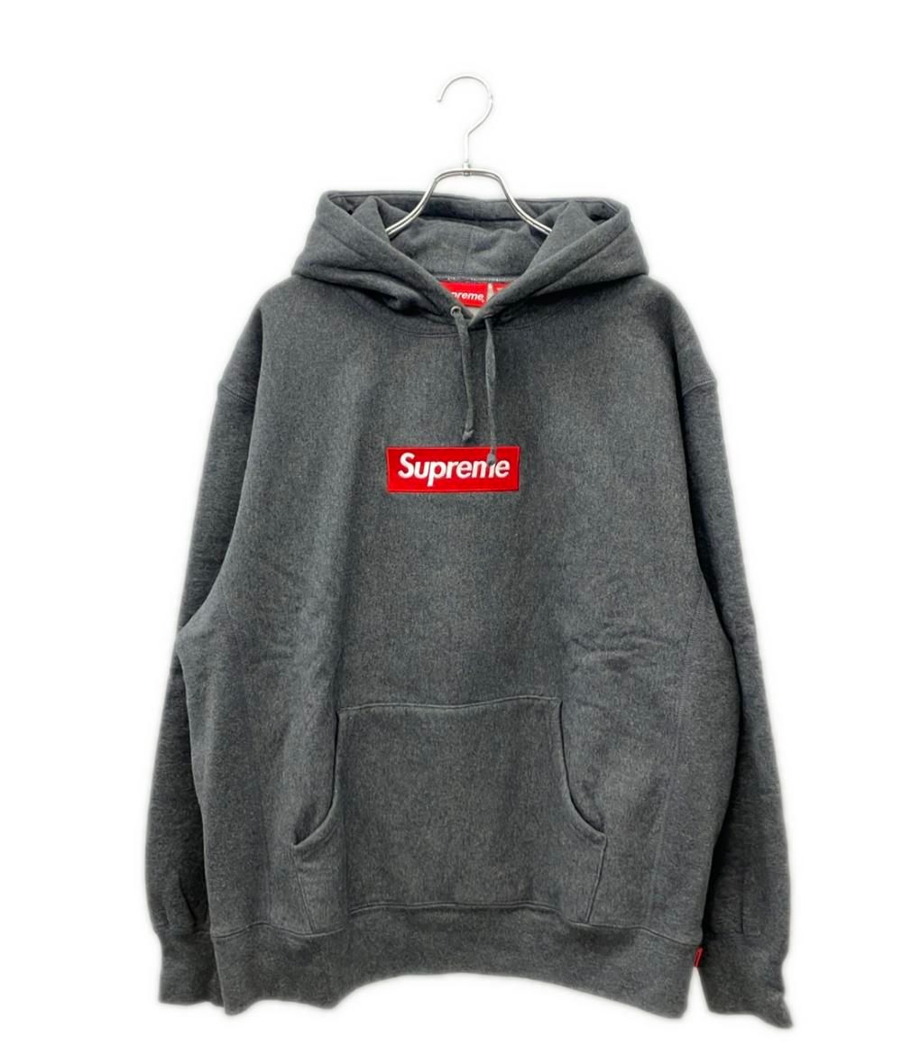 美品 シュプリーム プルオーバーパーカー Box Logo Hooded Sweatshirt 101837 メンズ SIZE Large (L) Supreme