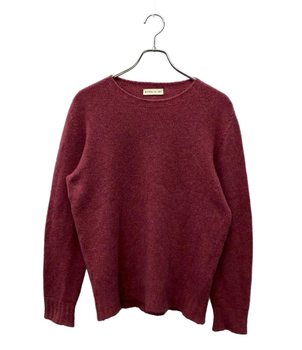 エトロ 長袖ニット カシミア100% 172-1M500-9606 メンズ SIZE M ETRO