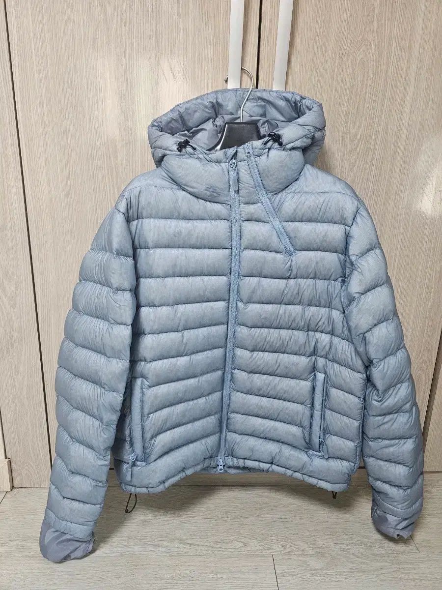 SAN SAN GEAR 24FW サフィックス パファー ジャケット スカイブルー 2