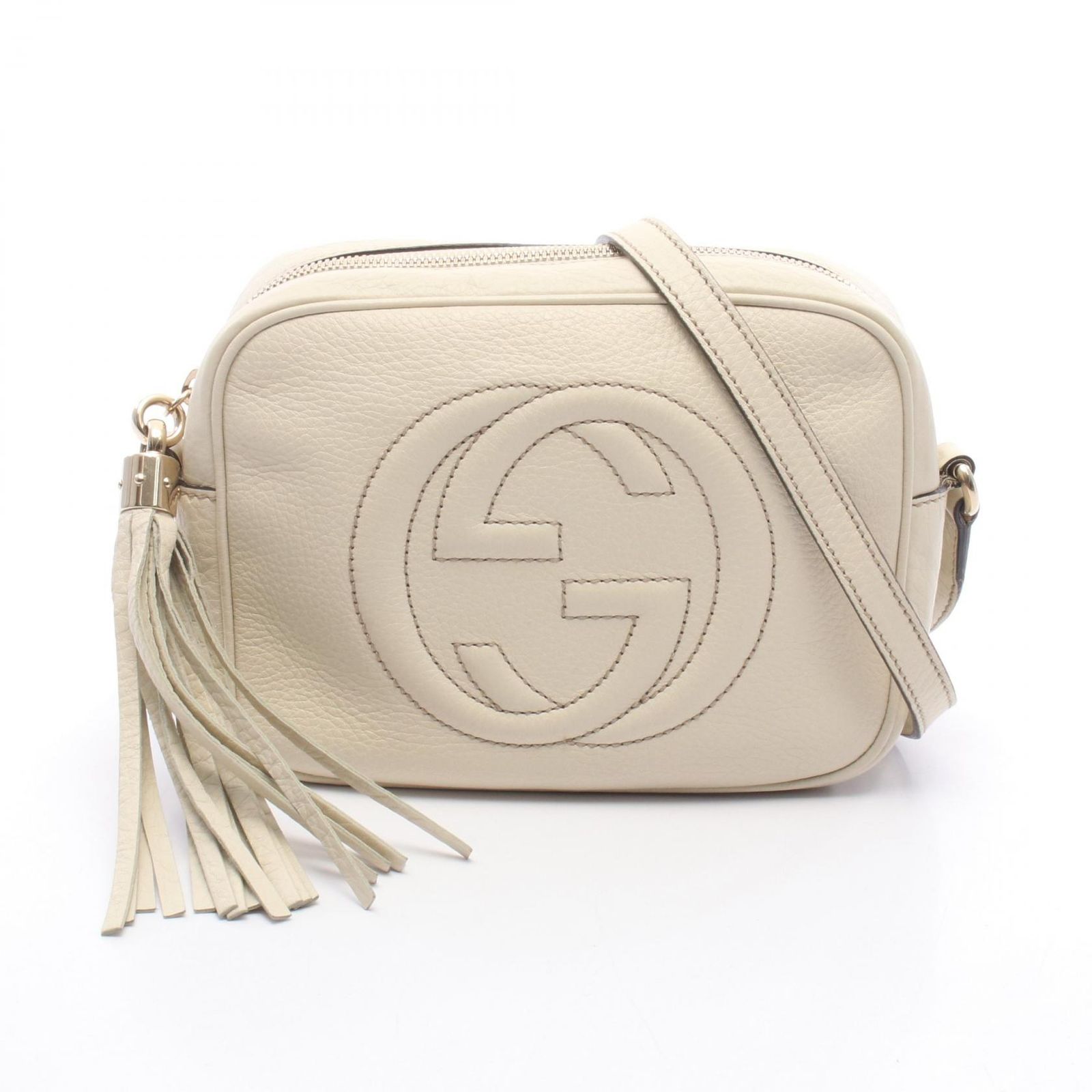 GUCCI グッチ ソーホー ディスコバッグ インターロッキングG ショルダーバッグ