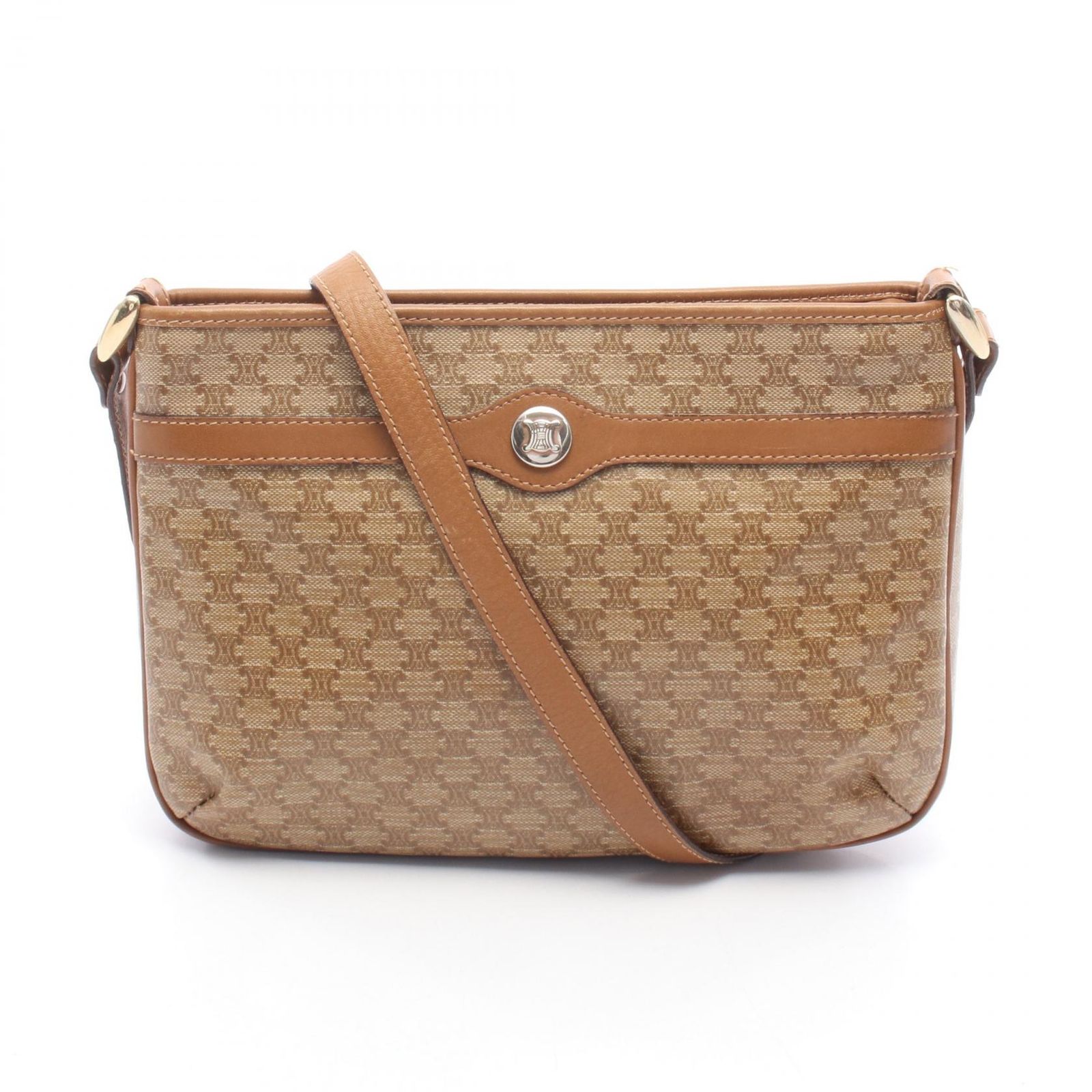 CELINE セリーヌ マカダム ショルダーバッグ