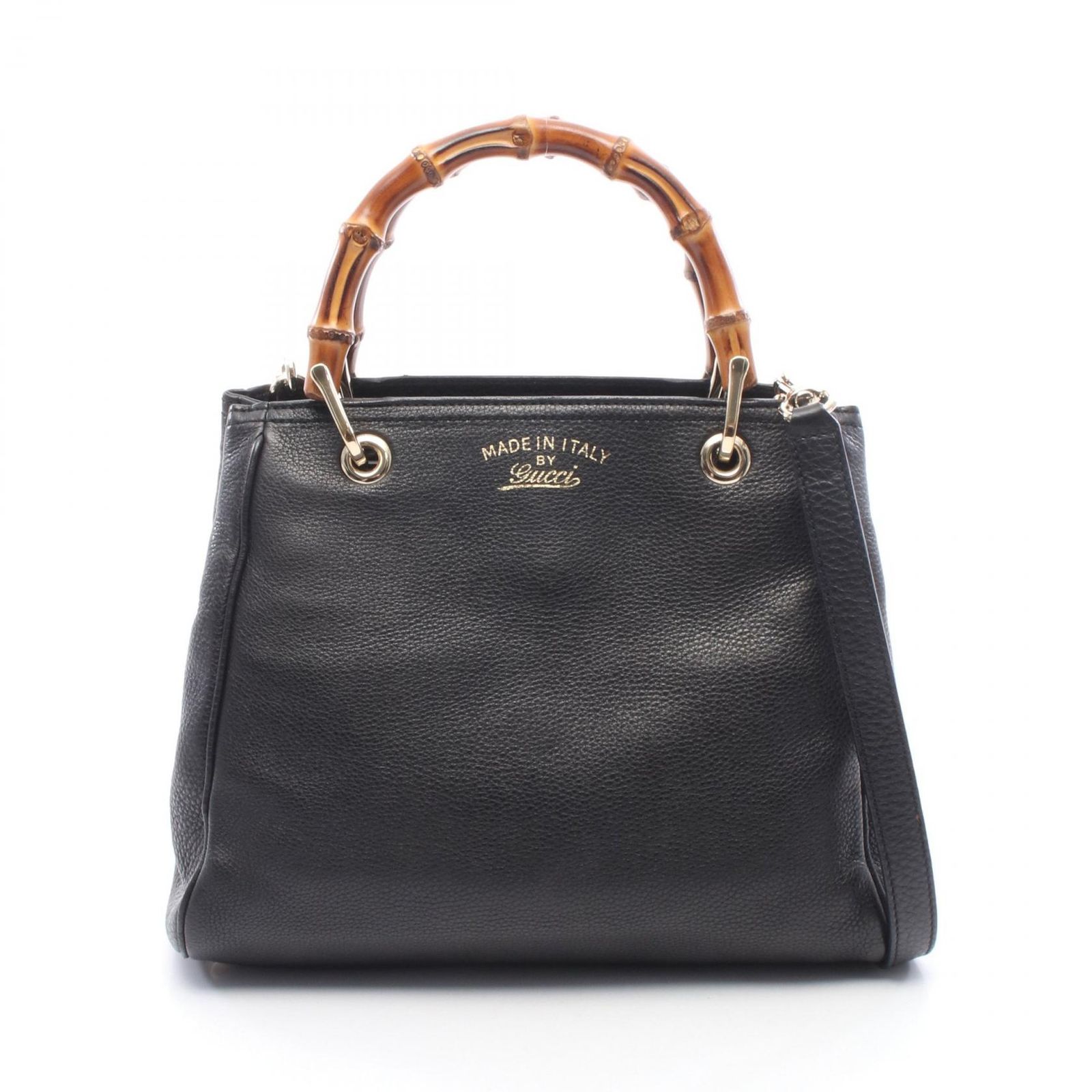 GUCCI グッチ バンブー ショッパー スモール 2WAY ハンドバッグ