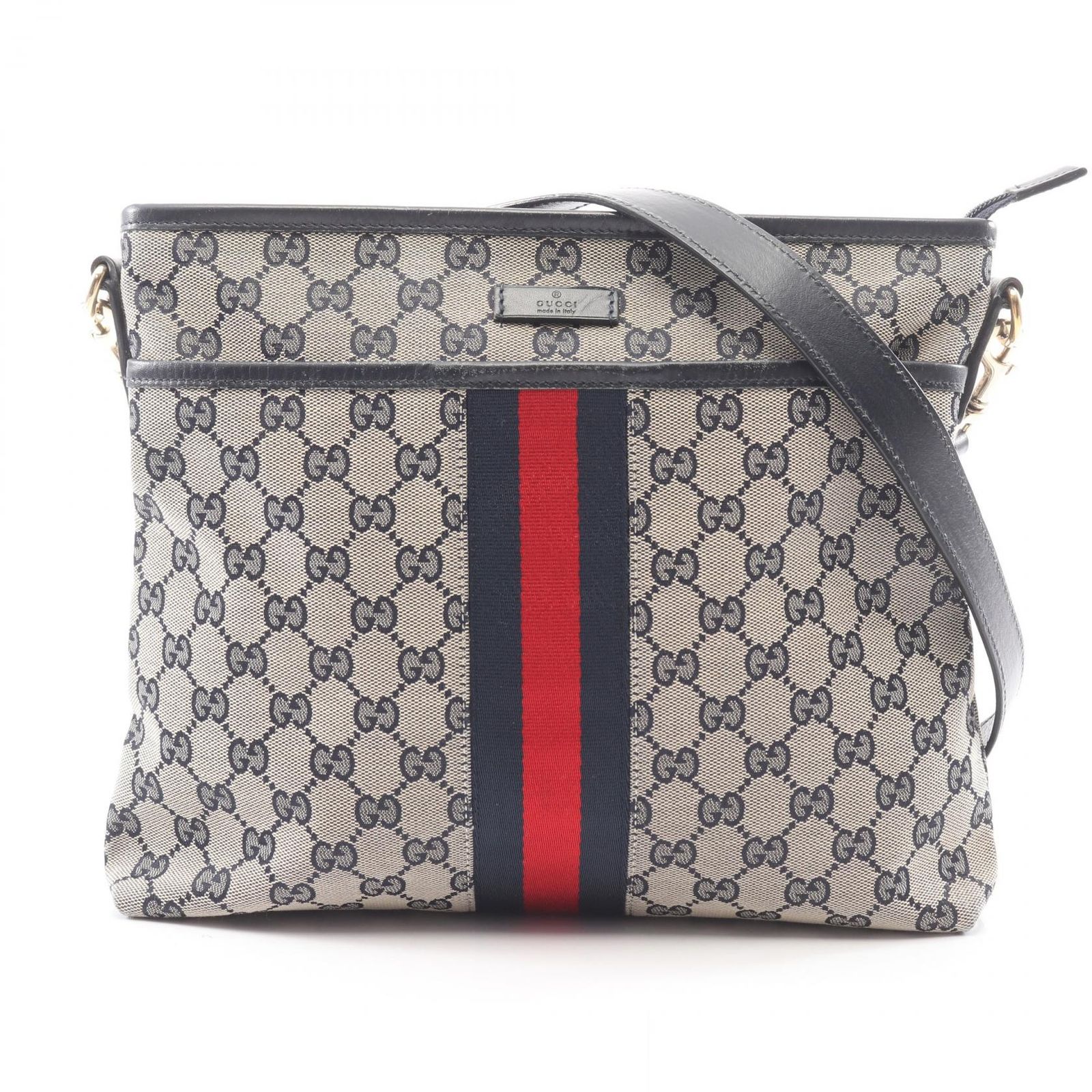 GUCCI グッチ シェリーライン GGキャンバス ショルダーバッグ
