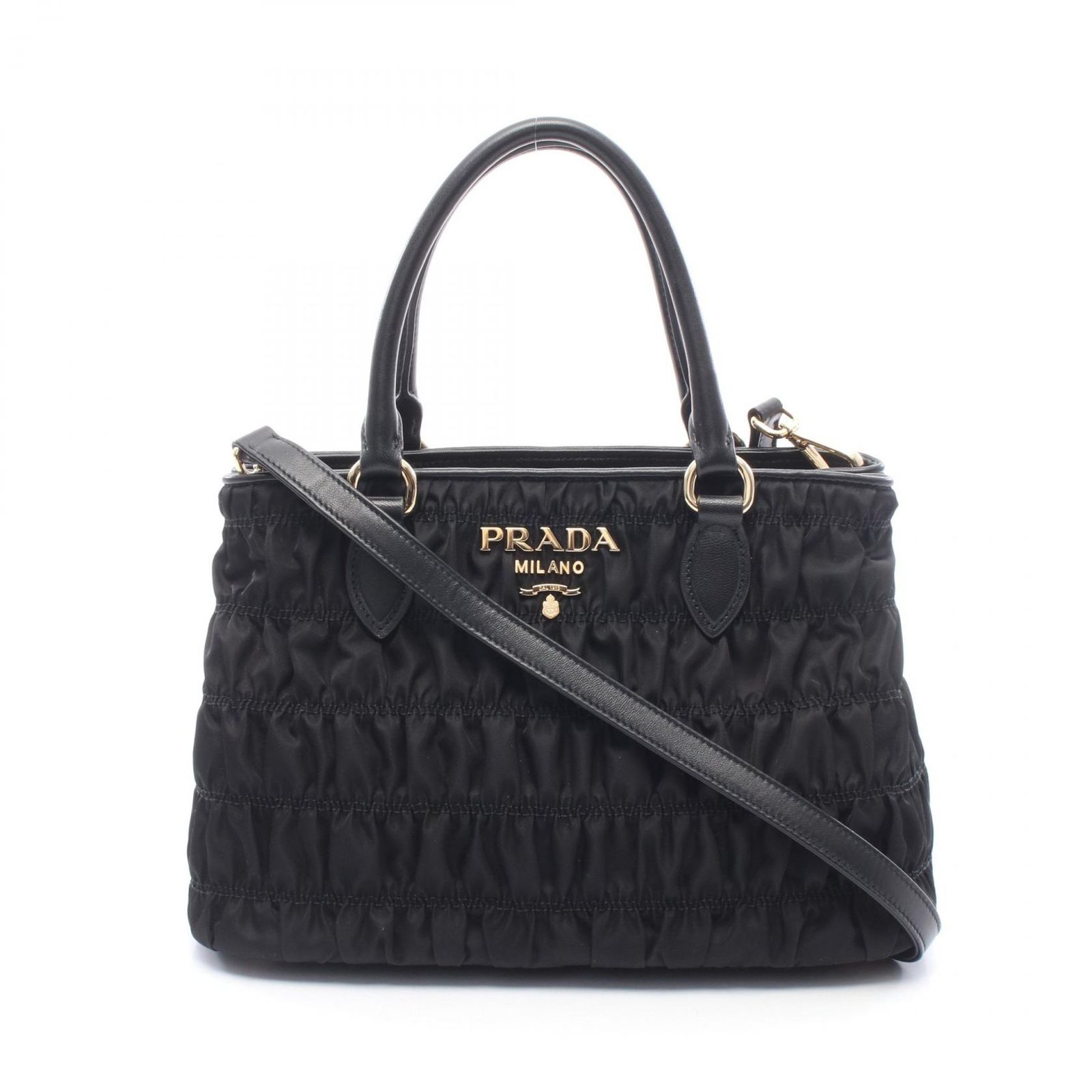 PRADA プラダ TESSUTO GAUFRE' 2WAY トートバッグ