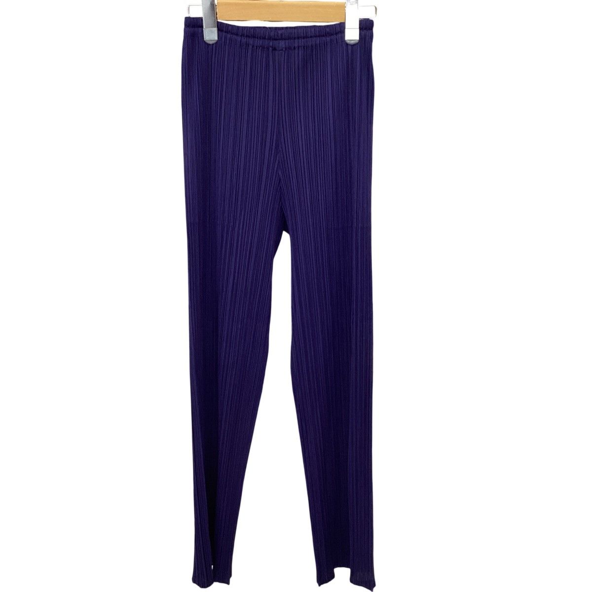 ISSEY MIYAKE イッセイミヤケ PLEATS PLEASE パンツ SIZE 3 パープル