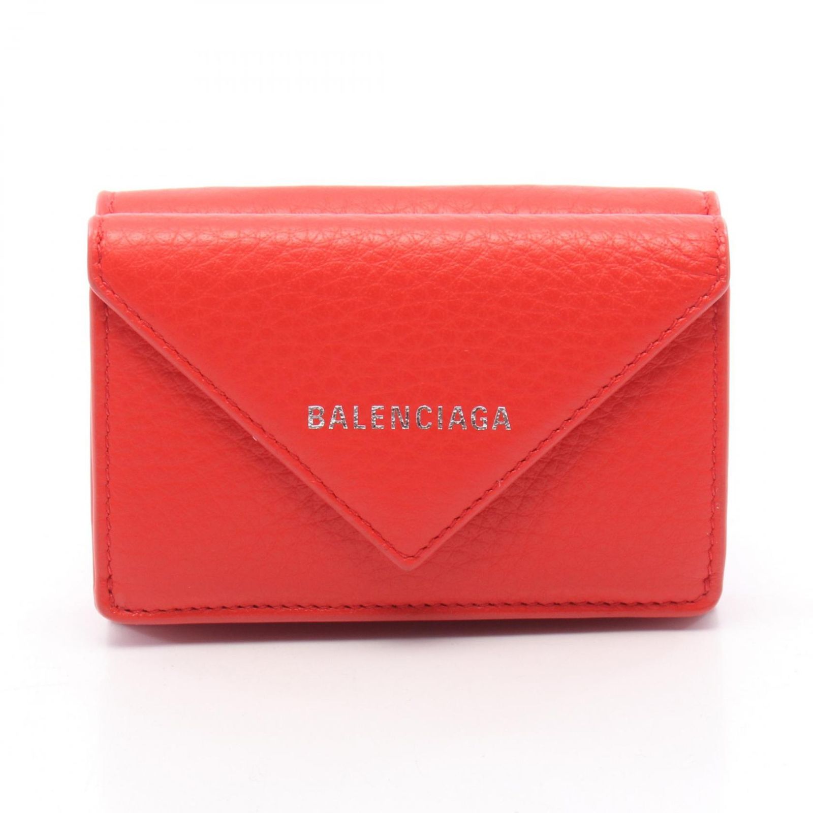BALENCIAGA バレンシアガ ペーパーミニウォレット 三つ折り財布
