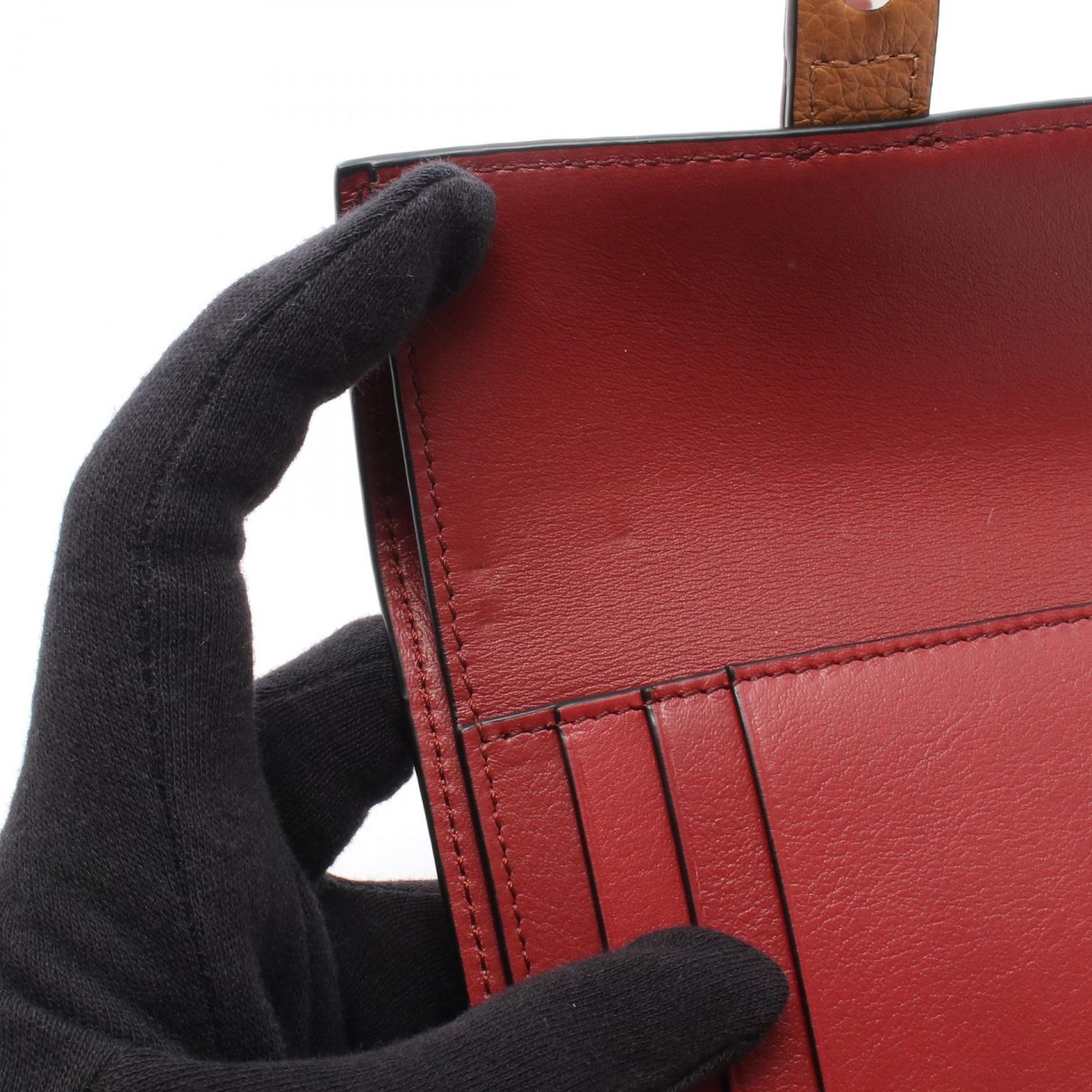 LOEWE ロエベ バーティカル ウォレット スモール 三つ折り財布