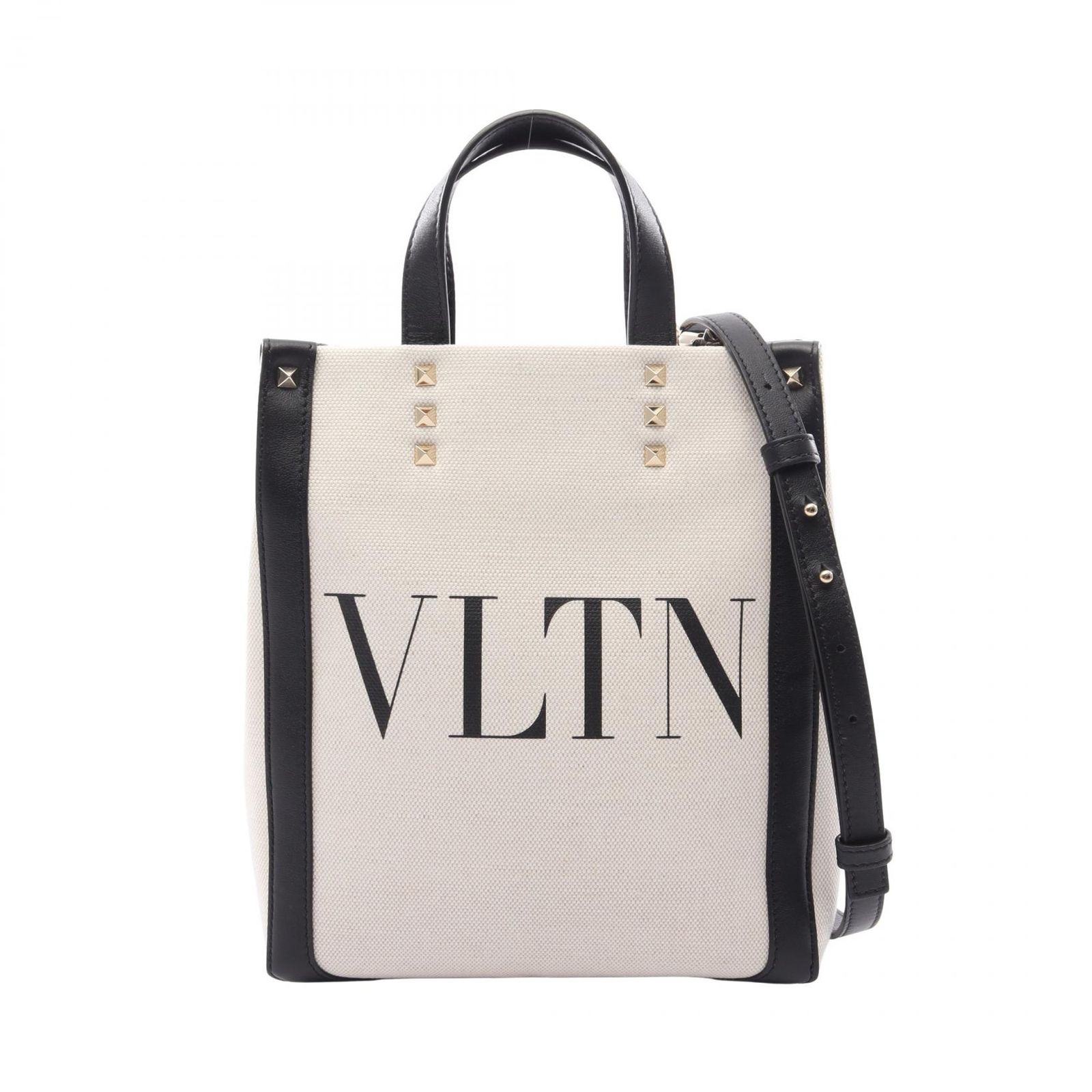 Valentino Garavani ヴァレンティノ・ガラヴァーニ VLTNロゴ 2WAY トートバッグ