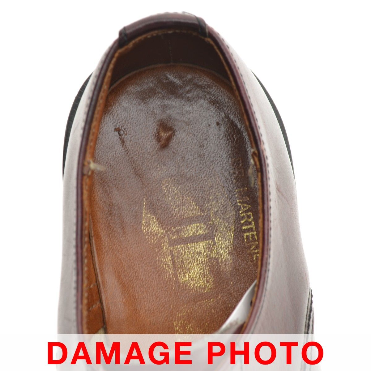 【Dr.Martens】イングランド製 4ホールレザーシューズ