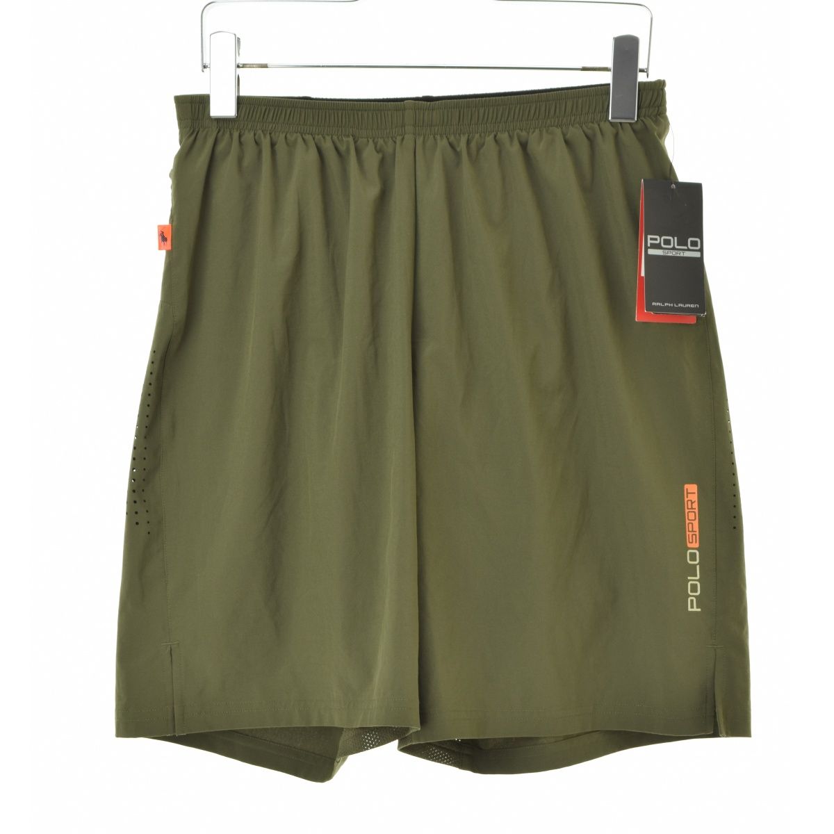 POLO SPORT グリーン ハーフパンツ POLOSPORT】インナーショーツ付ハーフパンツ - メルカリ
