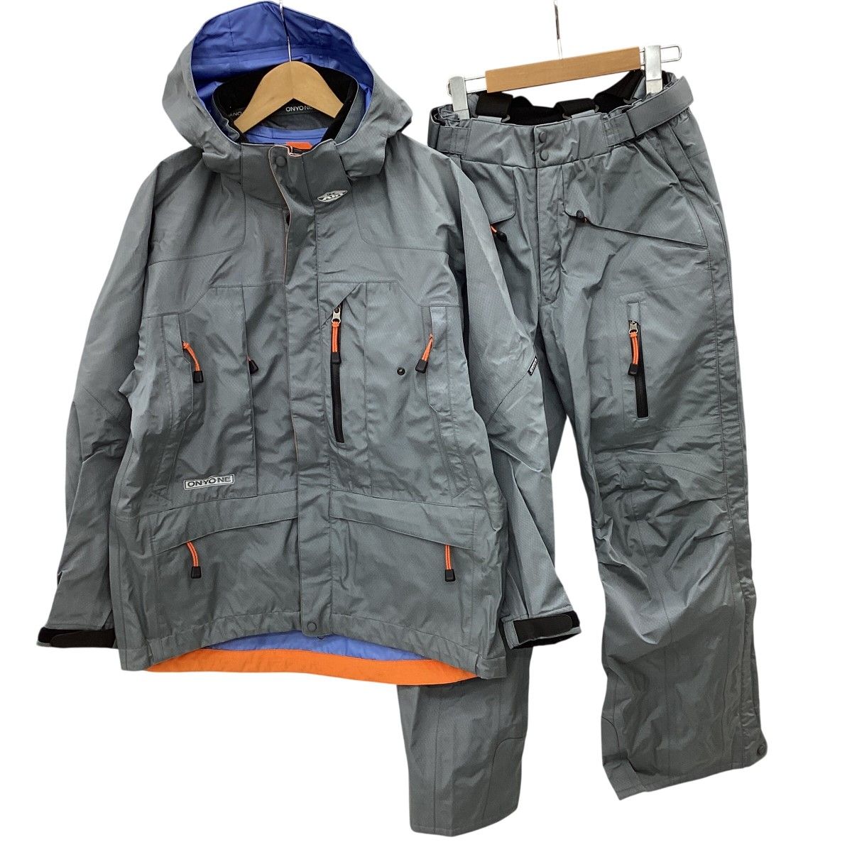 ONYONE オンヨネ メンズ スノーボード ウェア SIZE M 上下セット グレー