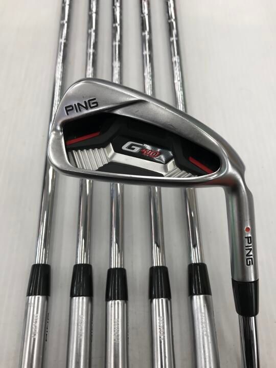 ピン　G410　NSプロ MODUS 3 TOUR 105　Sフレックス　アイアンセット　中古【最短即日発送】
