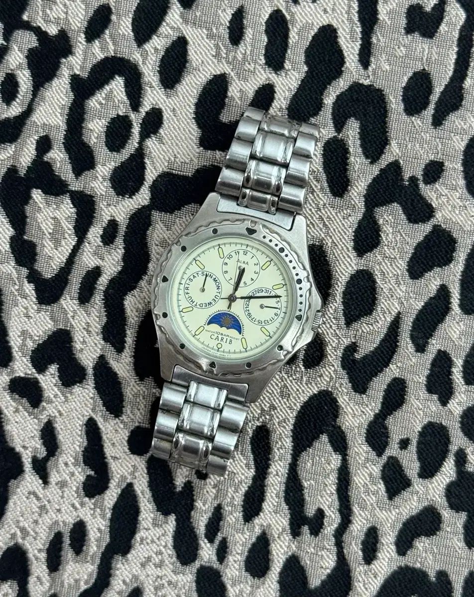 90s ヴィンテージ セイコー アルバ カリブ トリプルムーンフェイズ