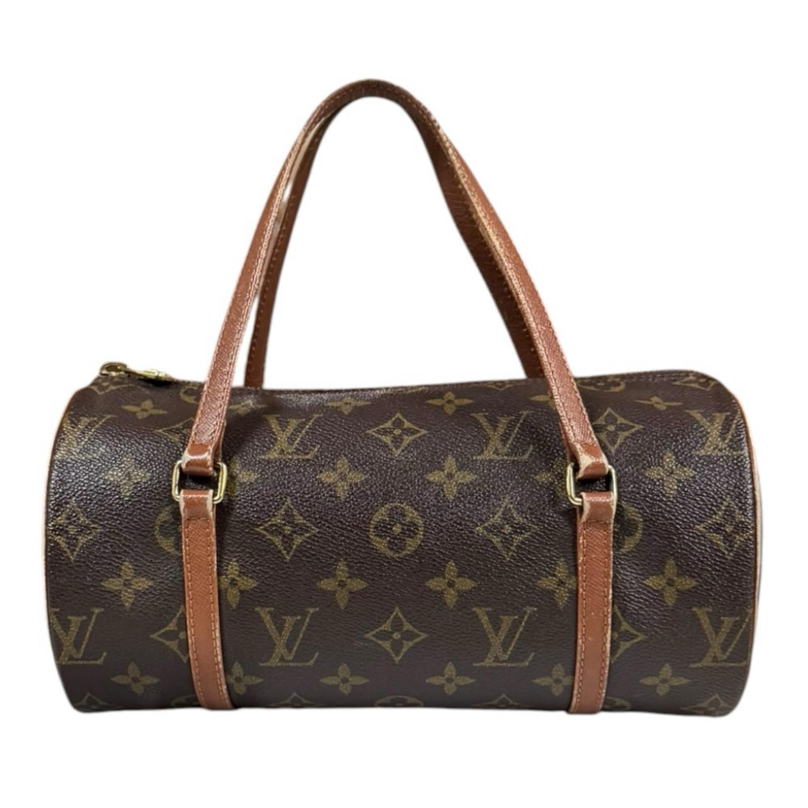 ルイヴィトン パピヨン26 モノグラム ハンドバッグ モノグラムキャンバス M51386 ブラウン レディース LOUIS VUITTON 中古 ルイヴィトン ルイ ヴィトン