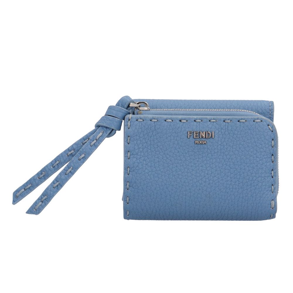 フェンディ ピーカブーマイクロ セレリア 長財布 レザー 8M0499 レディース FENDI 中古 フェンディ