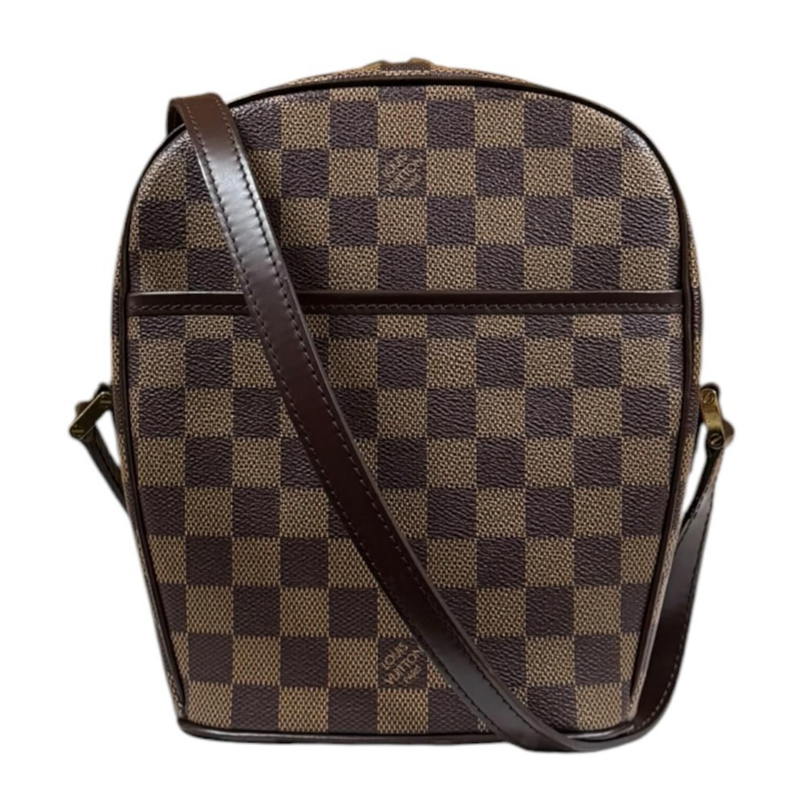 ルイヴィトン イパネマPM ダミエ ショルダーバッグ ダミエキャンバス N51294 ブラウン レディース LOUIS VUITTON 中古 ルイヴィトン ルイ ヴィトン