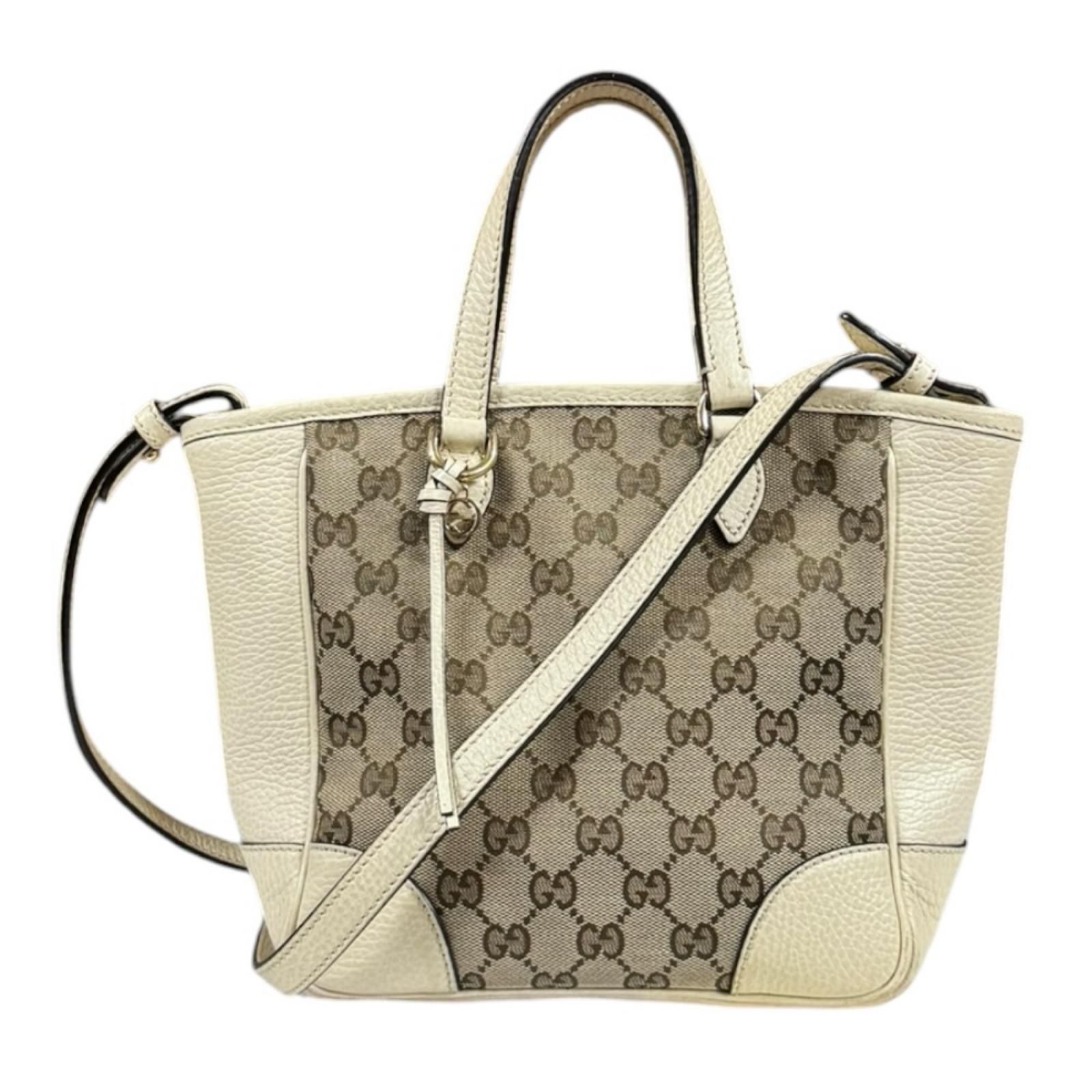 グッチ アウトレット品 GGキャンバス ショルダーバッグ GGキャンバス 449241 ベージュ レディース GUCCI 中古 グッチ