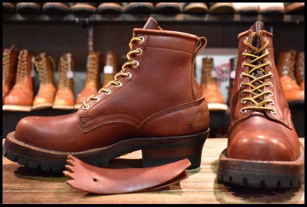 【9E 良品 JACKROSE VINTAGE別注】WHITE'S ホワイツ スモークジャンパー レッドドッグ 赤 ジャックローズ ブーツ redwing HOPESMORE【GF109】