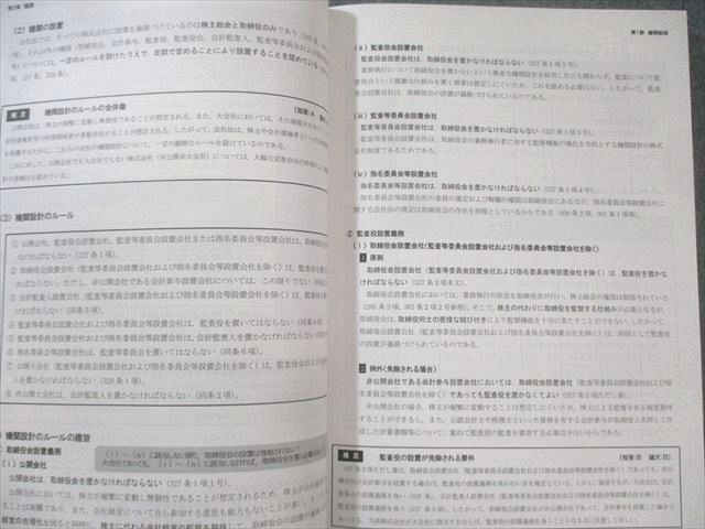CPA会計学院 公認会計士講座 企業法 テキスト/コンパクトサマリーなど 2025年合格目標 未使用品多数 計9冊 150L4D