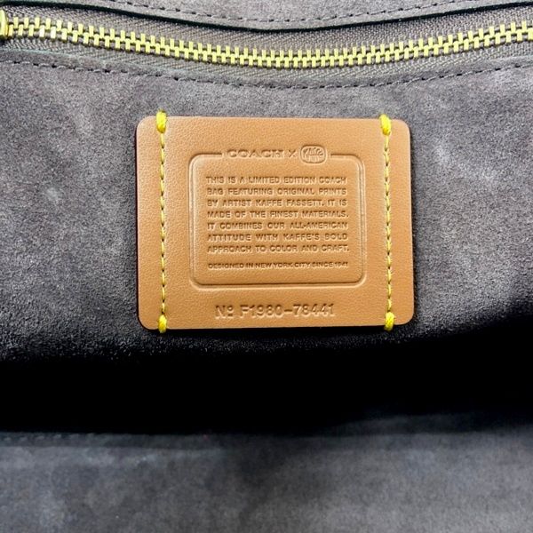 COACH コーチ KAFFE FASSETT カフェファセット マーレイサッチェル