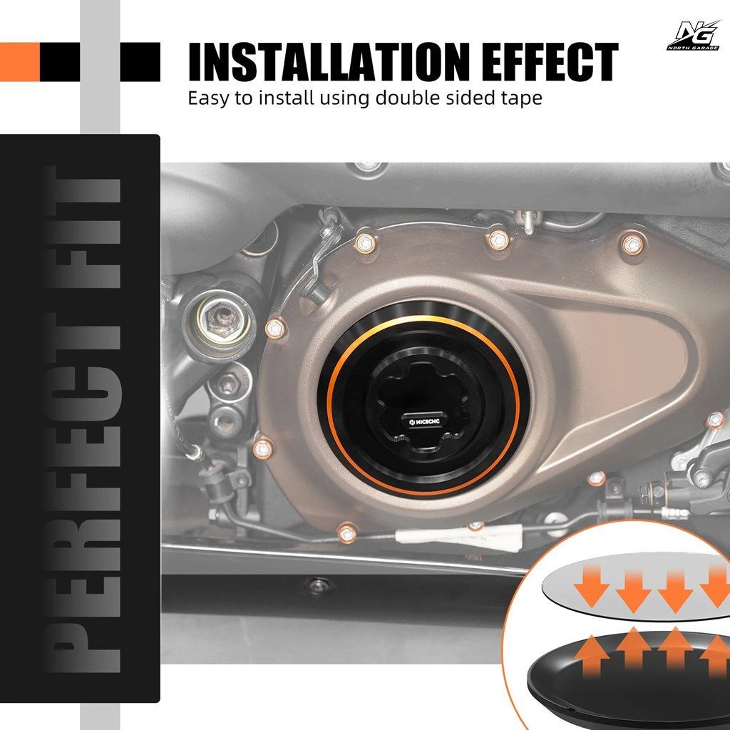 右側クラッチトリムカバー ハーレースポーツスターS RH1250S パンアメリカ1250 RA1250 2021 - 23 24 ナイトスター RH975 2023-2024
