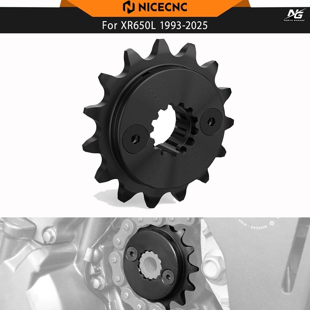 15T フロントスプロケット ホンダ XR650L 650 L 1993-2022 - 25 20CRMNTI スチール オートバイ