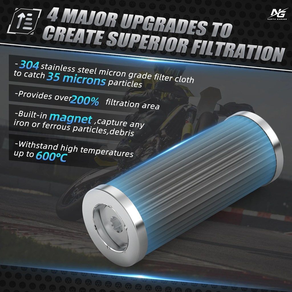 ハスクバーナ FE 350 2013-2025 35ミクロン磁気オイルフィルター FE FC FX 250 350 450 501 2017-2025 FS 450 FE 350S 350W 501W 501S