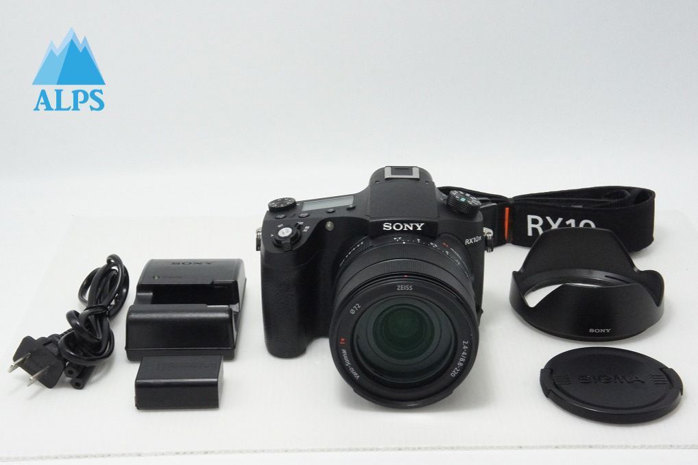 良品 SONY ソニー RX10IV DSC-RX10M4 デジタルカメラ フード ストラップ付 260605k