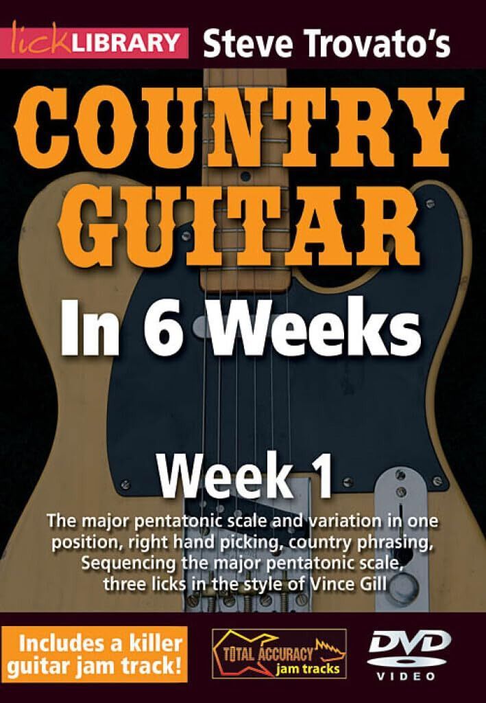 Steve Trovato's Country Guitar in 6 Weeks Week 1 [DVD]