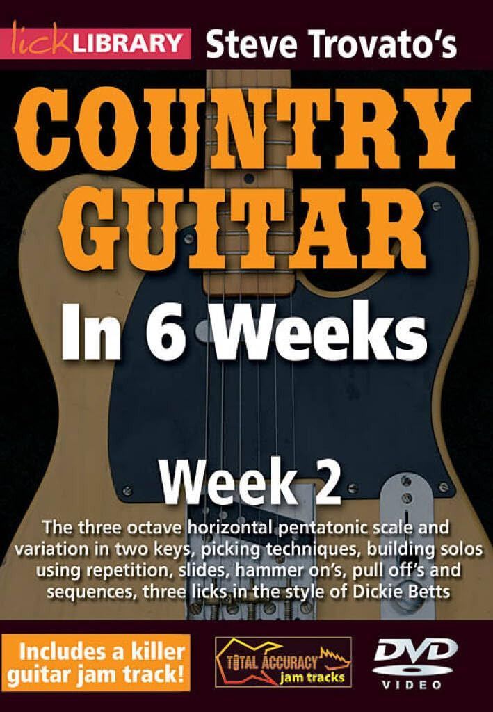 Steve Trovato's Country Guitar in 6 Weeks Week 2 [DVD]