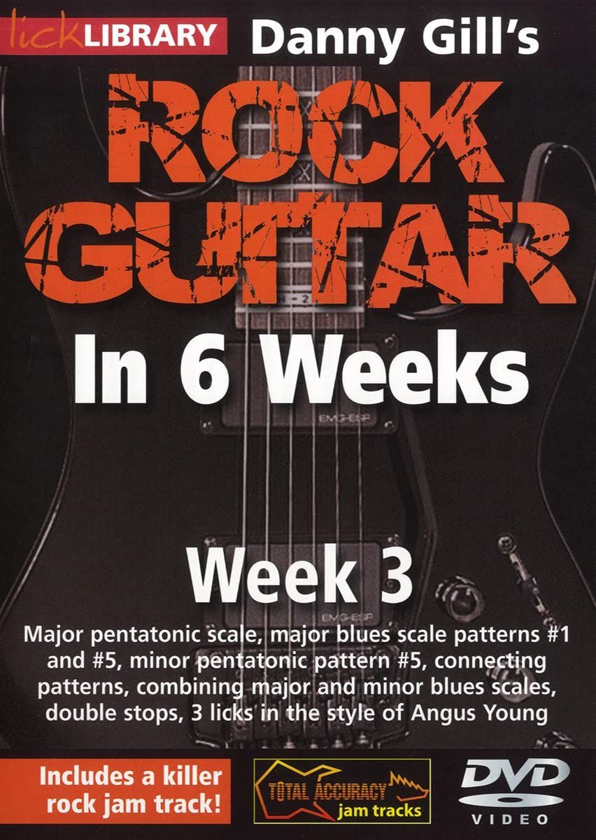 Danny Gill's Rock Guitar in 6 Weeks: Week 3 [DVD]