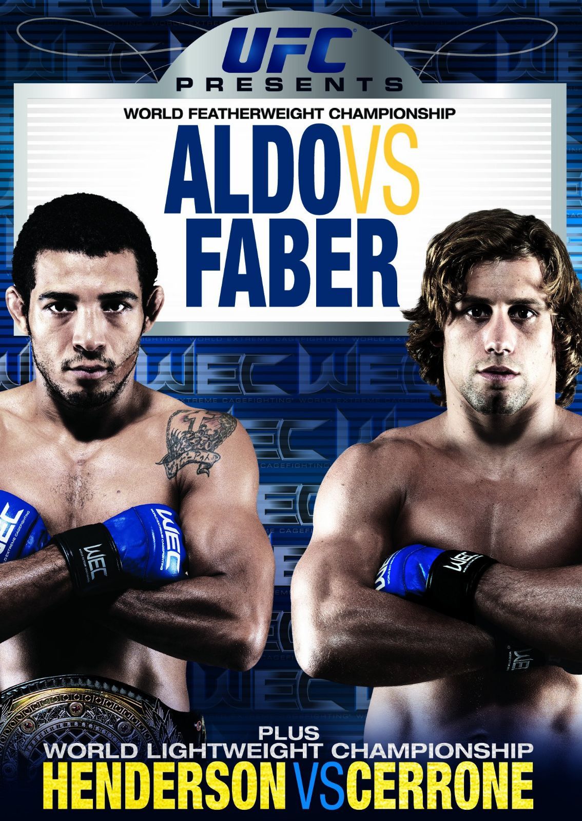 Ufc Presents Wec: Aldo Vs Faber [DVD]